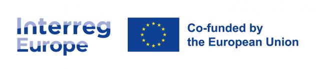 Logo: INTERREGeurope / Co-funded by the Euripoean Union